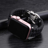 Geflochtenes Uhrenarmband aus Paracord-Nylon für den Außenbereich